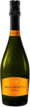 Вино игристое Белло Монетти белое полусладкое