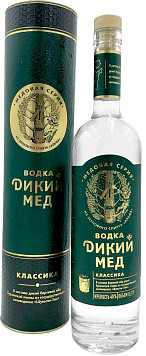Водка Дикий мед классика туба