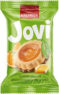 Кекс Jovi глазированный с апельсиновым желе