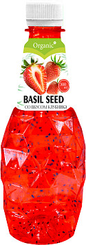Напиток негазированный Organic Клубника Basil