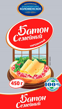 Батон Коломенское семейный нарезка