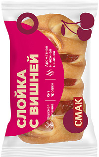 Слойка Смак с вишней 