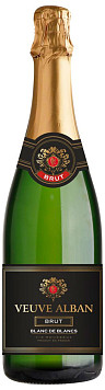 Вино игристое ВёВ Албан белое брют
