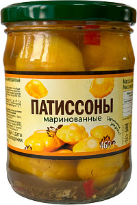 Патиссоны маринованные