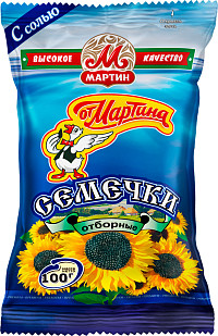 Семечки От Мартина отборные с морской солью