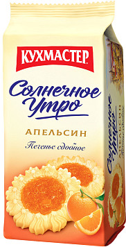 Печенье сдобное Солнечное утро апельсин