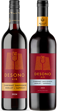 Вино Дэсоно Эйр Каберне Совиньон Мерло Саперави красное полусухое