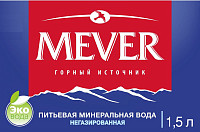 Вода минеральная Мевер негазированная