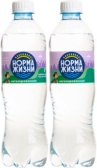Вода Норма Жизни негазированная