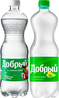 Напиток газированный Добрый лимон-лайм