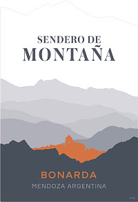 Вино Сендеро де Монтана Бонарда Аргентина красное сухое