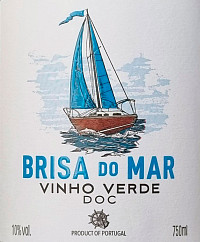 Вино Бриза ду Мар Винью Верде ДОК белое полусухое 