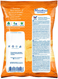 Чипсы Московский картофель сыр рифленый