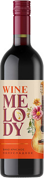 Вино Вайнмелоди красное полусладкое