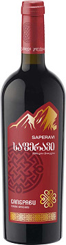 Вино Саперави красное сухое 