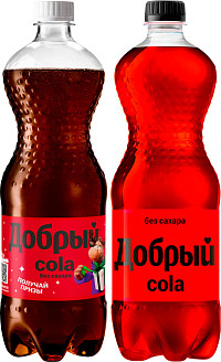 Газированный напиток Добрый кола без сахара