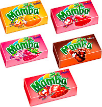 Конфеты жевательные Мамба