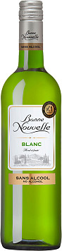 Вино безалкогольное Бон Новель белое полусладкое 