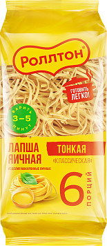 Лапша Роллтон яичная классическая