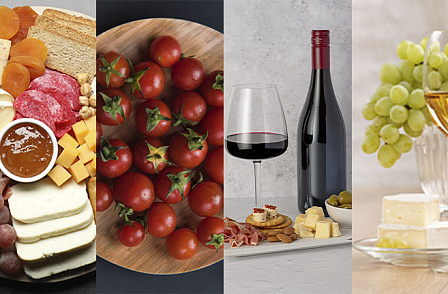 Готовые закуски к вину