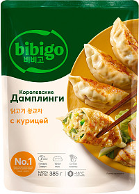 Дамплинги королевские Бибиго с курицей и овощами