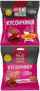 Кусончики из свинины барбекю