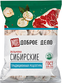 Пельмени Доброе дело Сибирские