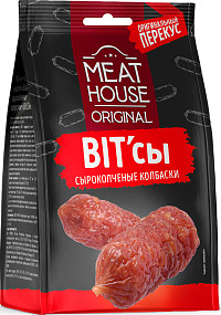 Колбаски Bit'СЫ Meat House сырокопченые