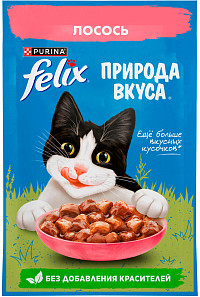 Корм Феликс Природа вкуса Лосось
