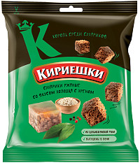 Сухарики Кириешки холодец с хреном