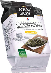 Чипсы Sen Soy Нори Оригинал из морской капусты