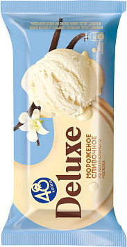 Мороженое 48 копеек Deluxe сливочное с ароматом ванили