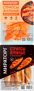 Стрипсы в соусе барбекю