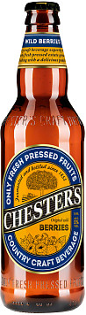 Напиток пивной Честер'с Лесные ягоды фильтрованный пастеризованный ст