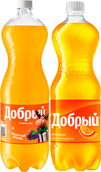 Напиток газированный Добрый апельсин
