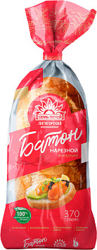 Батон Семь печей нарезной нарезка