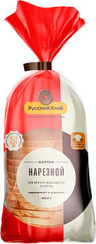 Батон нарезной Русский Хлеб нарезка