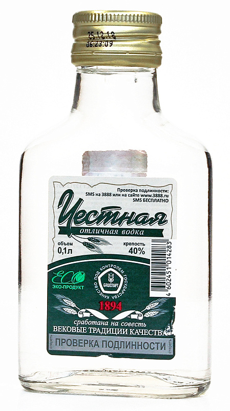 Водка Честная