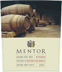 Вино Ментор Резерва Дору красное полусухое