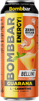 Тонизирующий напиток Bombbar Energy беллини