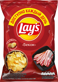 Чипсы Лэйс Бекон