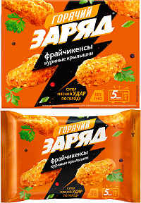 Фрайчикенсы Горячий заряд куриные крылышки