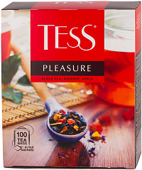 Чай ТЕСС Плэжа Шиповник Яблоко черный