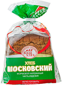 Хлеб Московский ржаной Ваш хлеб 