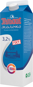 Молоко Тульское пастеризованное 3,2%