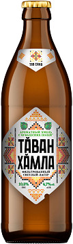 Пиво Таван Хамла светлое фильтрованное пастеризованное