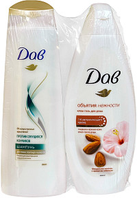 Шампунь 225мл+Гель для душа 225мл Дав
