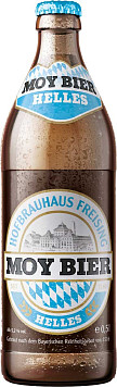 Пиво Мой Бир Хеллес светлое фильтрованное пастеризованное ст