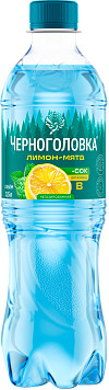 Напиток негазированный Черноголовка лимон мята