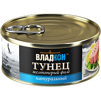 Тунец Владкон натуральный филе